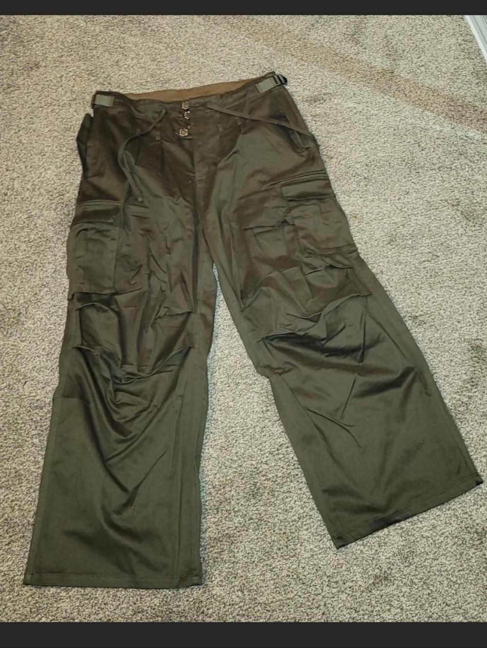TEMPUS FIGIT PURE COTTON CARGOS